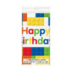Picture of BUILDING BLOCKS PLASTIC TABLE COVER - 2.13X1.37M